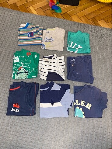 Zara Çeşitli markalar toplu satış. 9 tisort