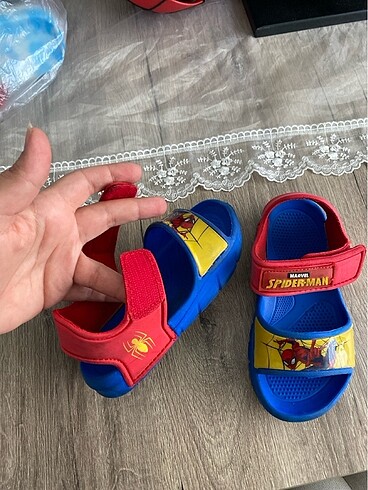 Spider-Man Spiderman eva yumusak sandalet