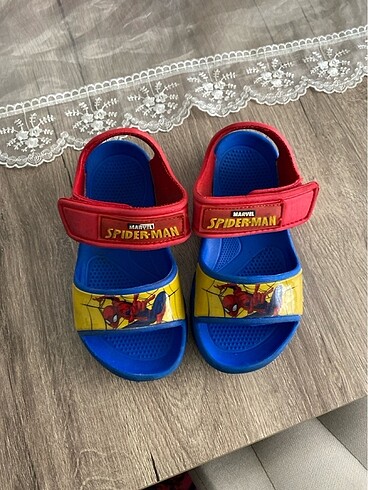 Spiderman eva yumusak sandalet