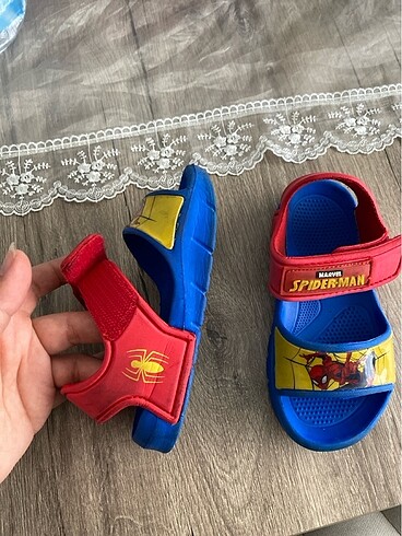 25 Beden Spiderman eva yumusak sandalet