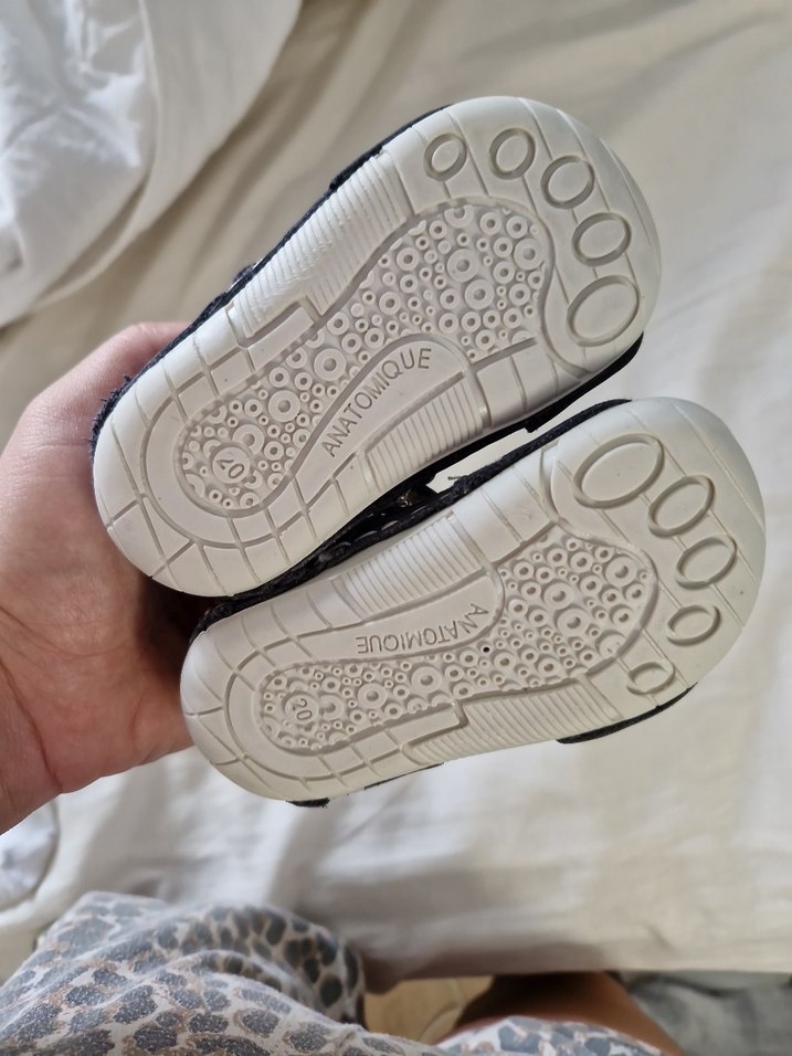 Gri Erkek Bebek İlk Adım Ayakkabısı - Görsel 2