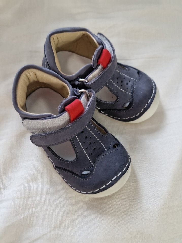 Gri Erkek Bebek İlk Adım Ayakkabısı - Görsel 3