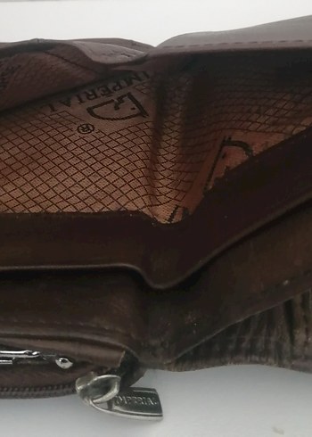 Kahverengi Vintage Biker Erkek Cüzdanı - Görsel 8