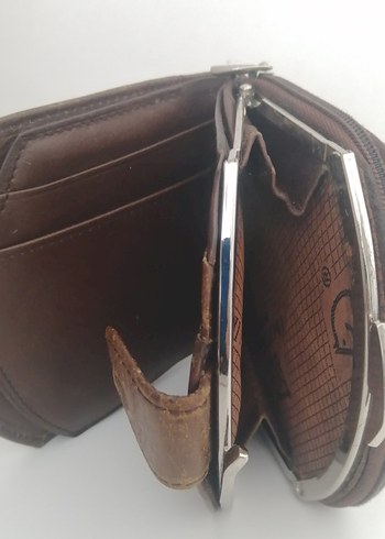 Kahverengi Vintage Biker Erkek Cüzdanı - Görsel 3