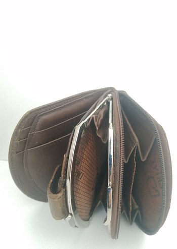 Kahverengi Vintage Biker Erkek Cüzdanı - Görsel 4