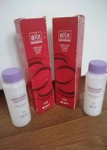 ALİX KIZIL RENK SAÇ BOYASI - Görsel 5