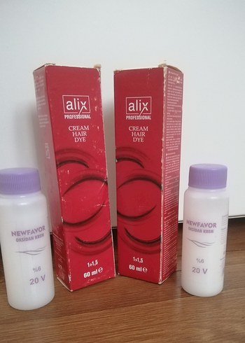 ALİX KIZIL RENK SAÇ BOYASI - Görsel 7