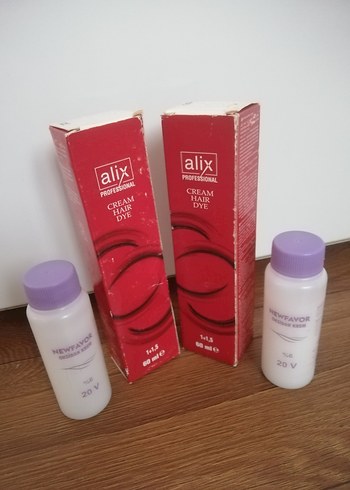 ALİX KIZIL RENK SAÇ BOYASI - Görsel 6