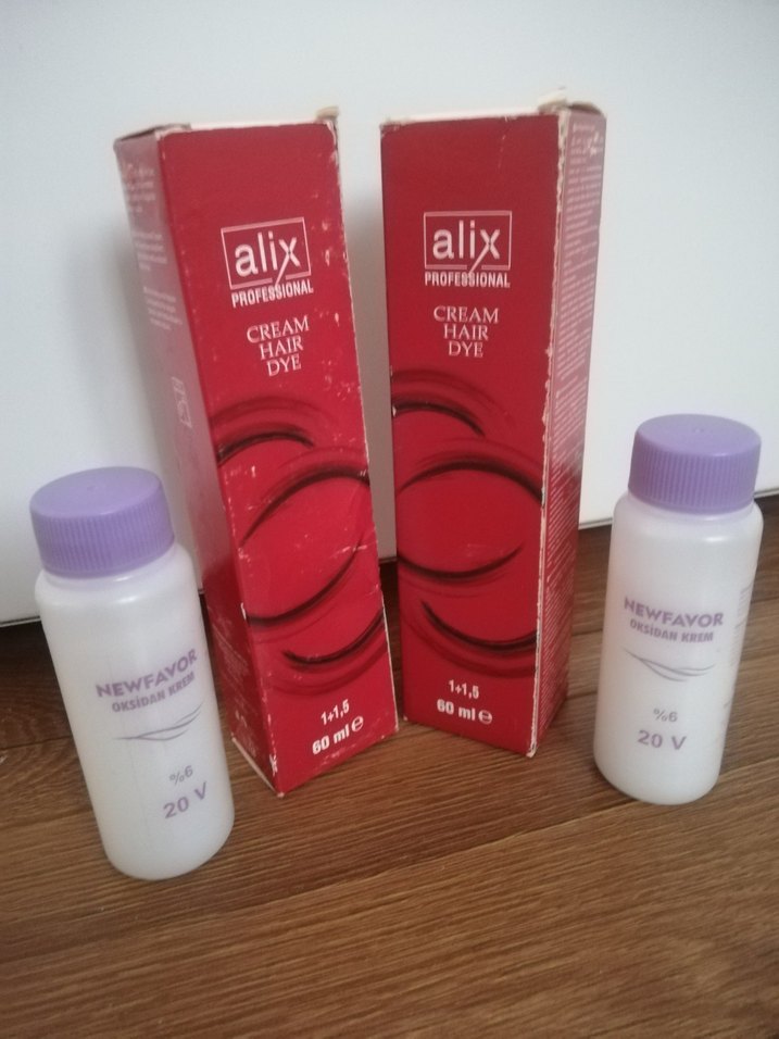 ALİX KIZIL RENK SAÇ BOYASI - Görsel 5