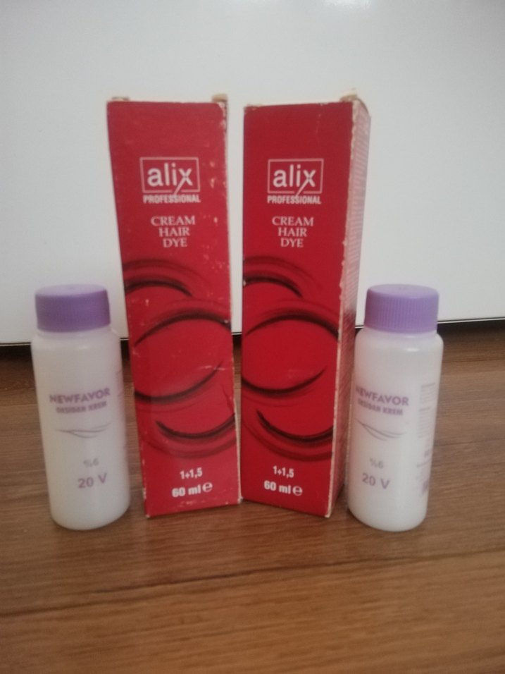 ALİX KIZIL RENK SAÇ BOYASI - Görsel 3