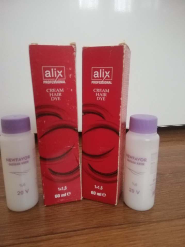 ALİX KIZIL RENK SAÇ BOYASI - Görsel 4