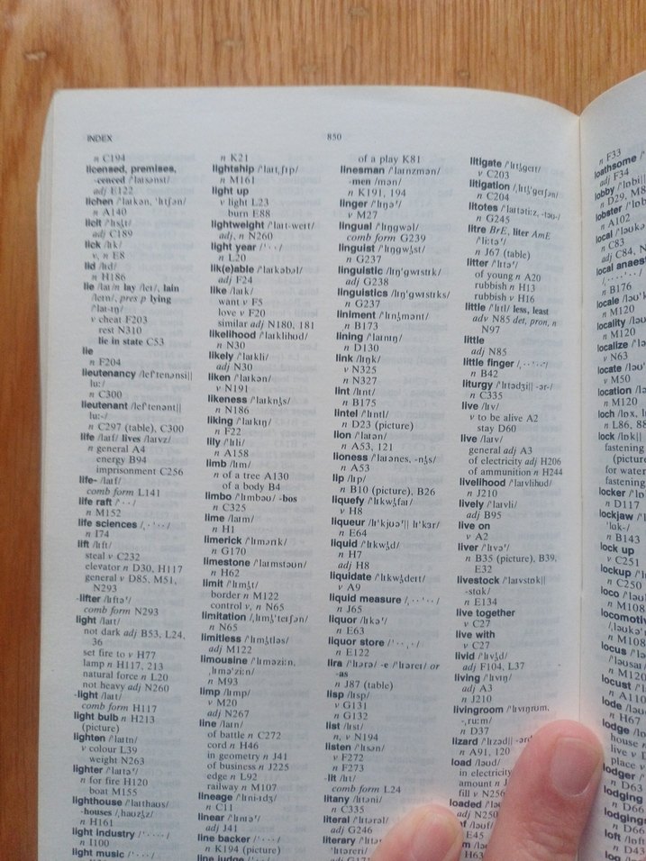 Longman Lexicon of Contemporary English Sözlüğü - Görsel 3