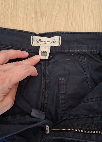 36 Beden lacivert Renk Lacivert Kadın Denim Bol Kesim Pantolon