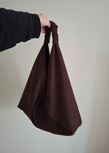 Kahverengi Origami Bohem Kadın Çanta - Görsel 2