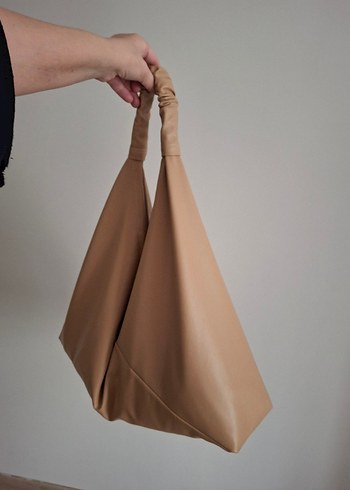 Kamel Deri  Origami Çanta ##elemeği - Görsel 5