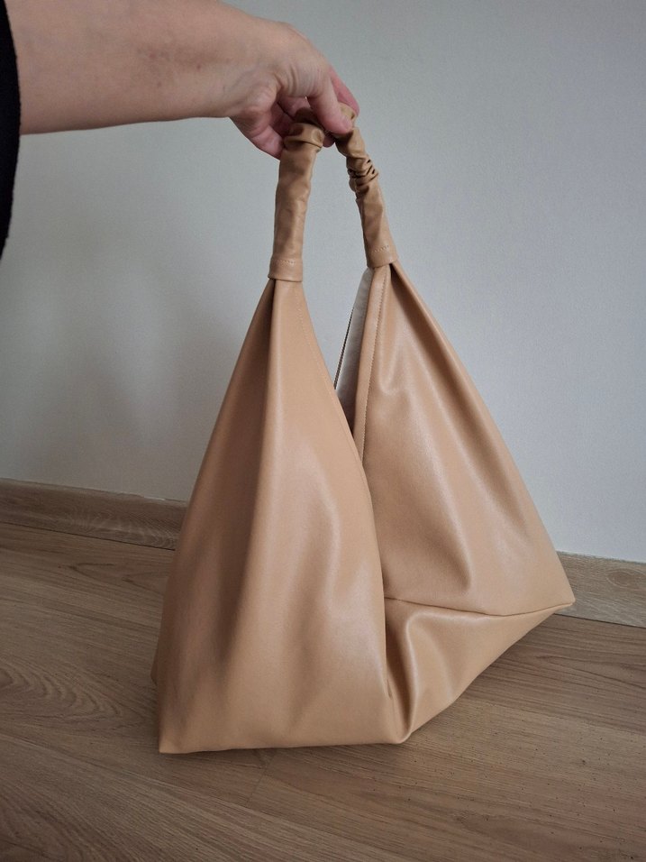 Kamel Deri  Origami Çanta ##elemeği - Görsel 4