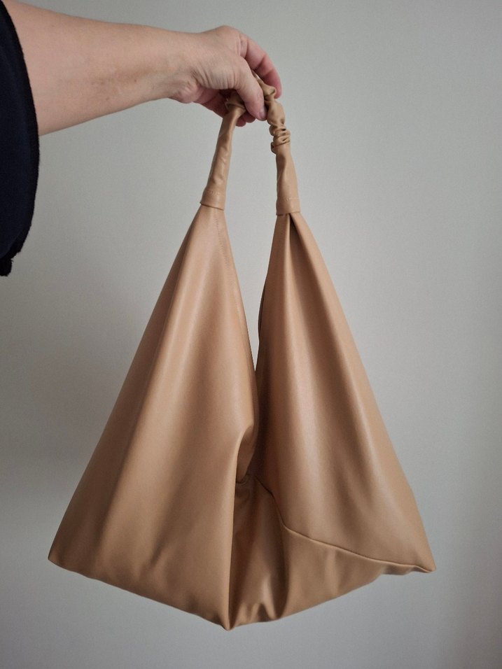 Kamel Deri  Origami Çanta ##elemeği - Görsel 3