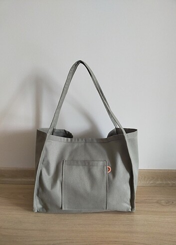 Pull and Bear Tatlı Haki Kumaş Çanta #elemeği