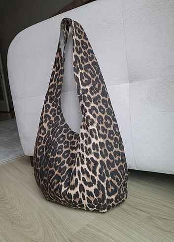  Beden çeşitli Renk Leopar Baget Çanta #elemeği 