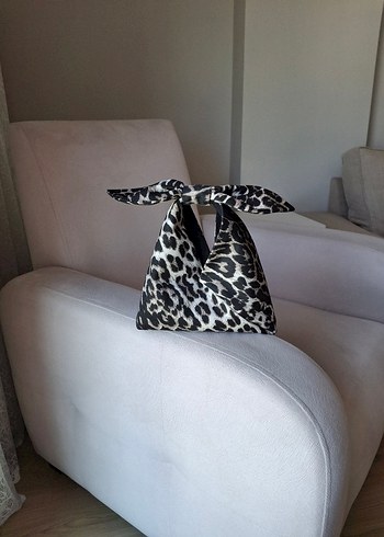 Leopar Fiyonk Mini Çanta #elemeği