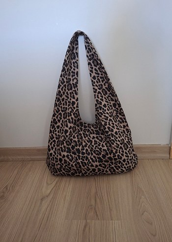 Beden Leopar Desenli Kadın Çanta#handbag