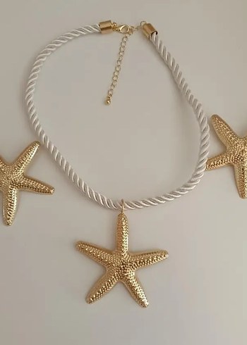 Zara Deniz Kabuğu Kolye ve küpe set