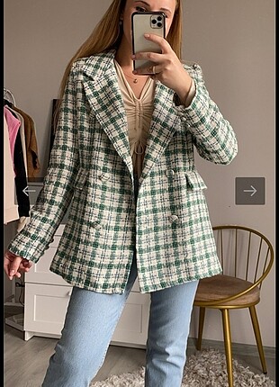Zara tüvit ceket