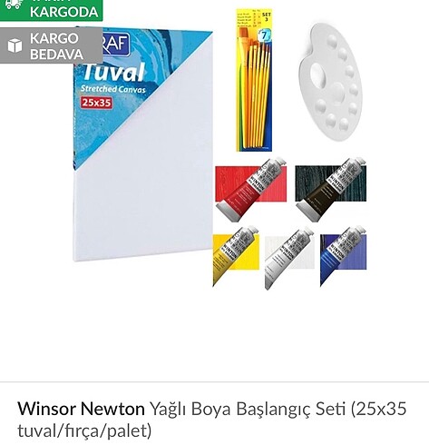 Yağlı Boya Başlangıç Seti