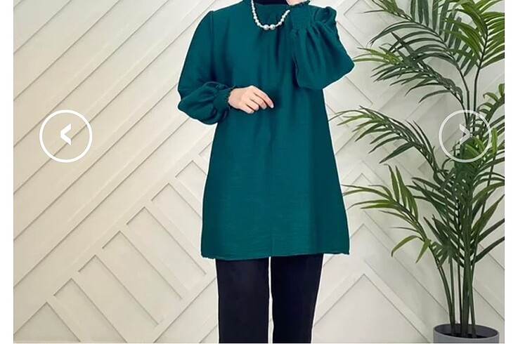 Diğer Fırfır Kumaş Tunik