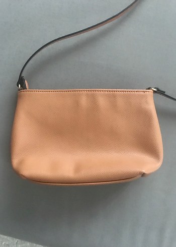 Taba suni Deri Kadın Çanta Fermuarlı - Görsel 6