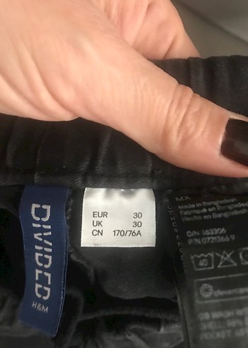 H&M antrasit pantalon - Görsel 3