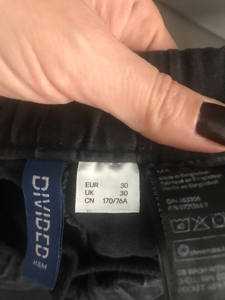 H&M antrasit pantalon - Görsel 3