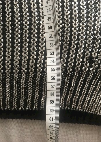 Gri gümüş kadın kazak - Görsel 4