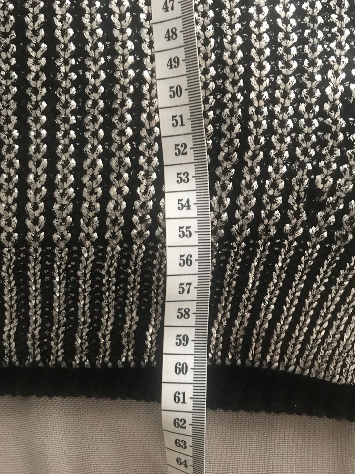 Gri gümüş kadın kazak - Görsel 4