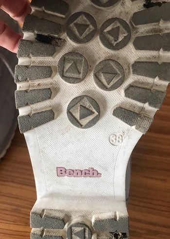 BENCH marka Gri Süet Bağcıklı Kadın Bot - Görsel 3