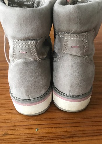 BENCH marka Gri Süet Bağcıklı Kadın Bot - Görsel 5