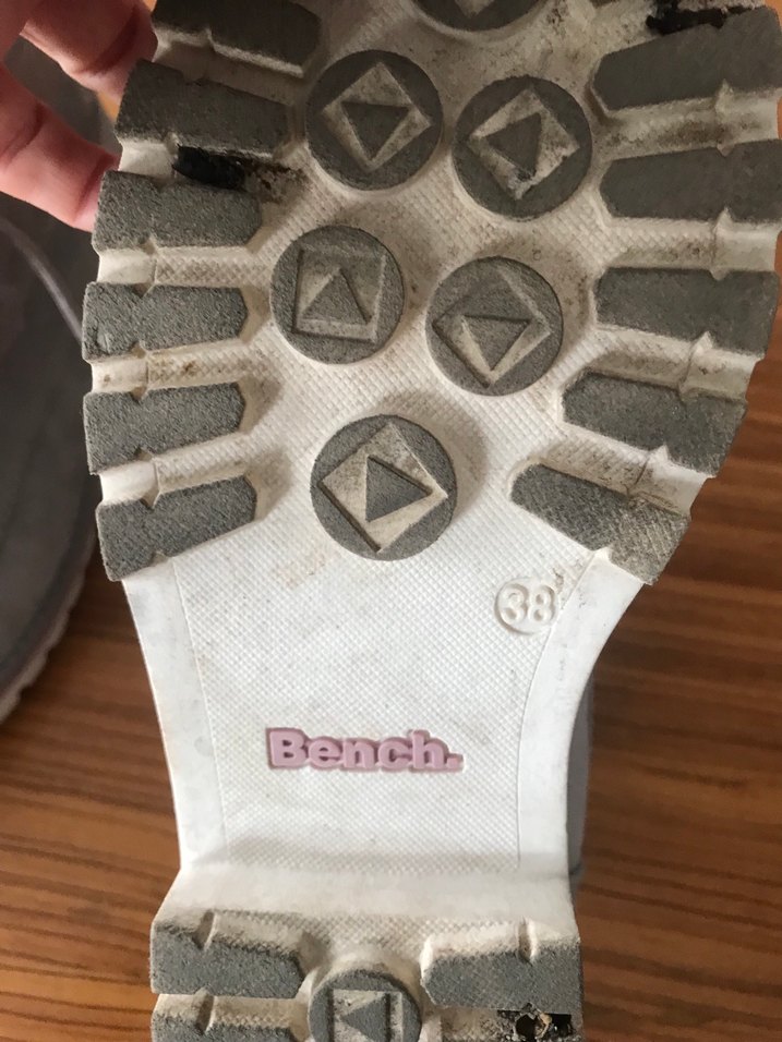 BENCH marka Gri Süet Bağcıklı Kadın Bot - Görsel 3