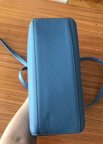 Stradivarius mavi çanta - Görsel 6