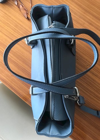 Stradivarius mavi çanta - Görsel 3