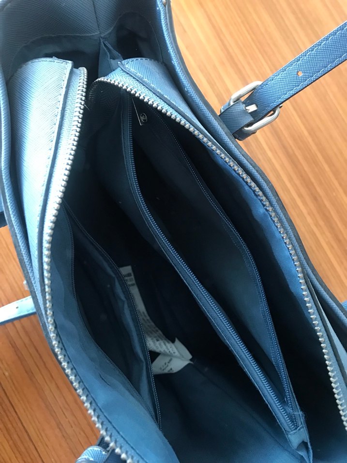 Stradivarius mavi çanta - Görsel 5