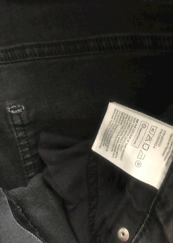 H&M Jean Gri Kadın Denim Pantolon - Görsel 5