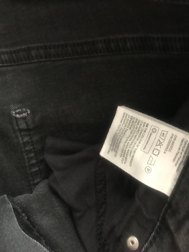 H&M Jean Gri Kadın Denim Pantolon - Görsel 5