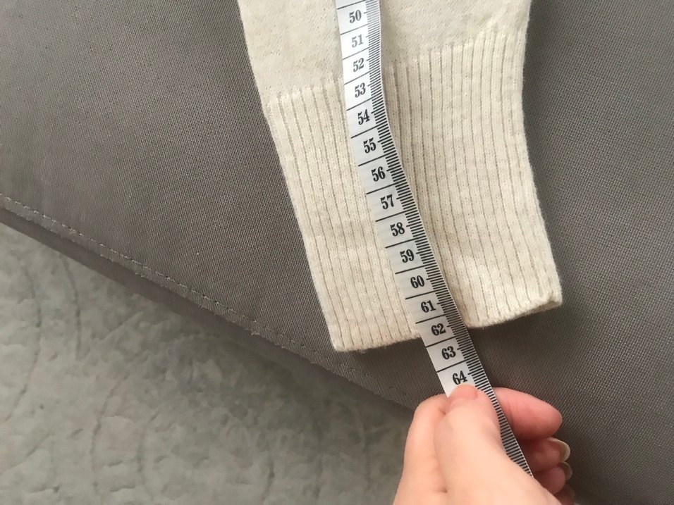 H&M krem Nakışlı Beyaz Düğmeli Kadın Hırka - Görsel 4