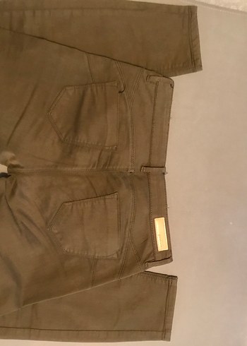 Stradivarius haki jean Pantolon - Görsel 5