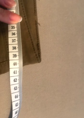 Stradivarius haki jean Pantolon - Görsel 2