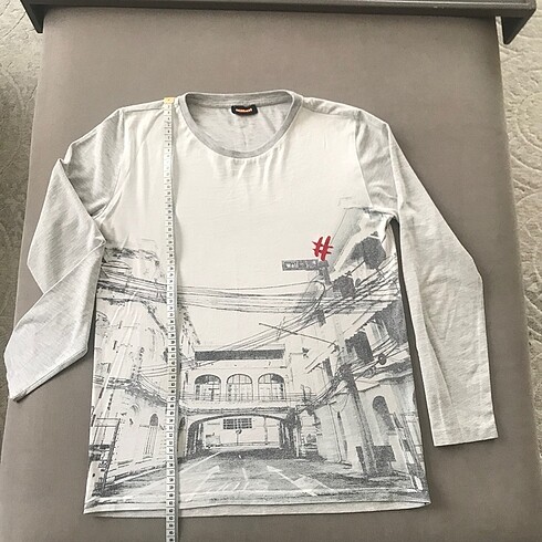 Temiz uzun kollu tshirt Nebati marka