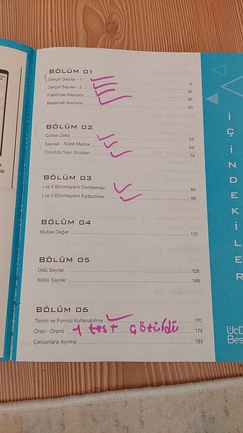 345 YAYINLARI TYT MATEMATIK SORU BANKASI