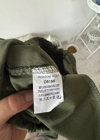 Haki renk pantalon - Görsel 7