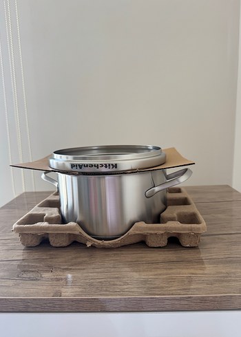 KitchenAid 20 cm Cam Kapaklı Tencere - Görsel 2