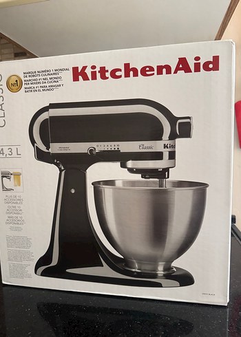 KitchenAid 4.3L Siyah Mutfak Robotu - Görsel 3